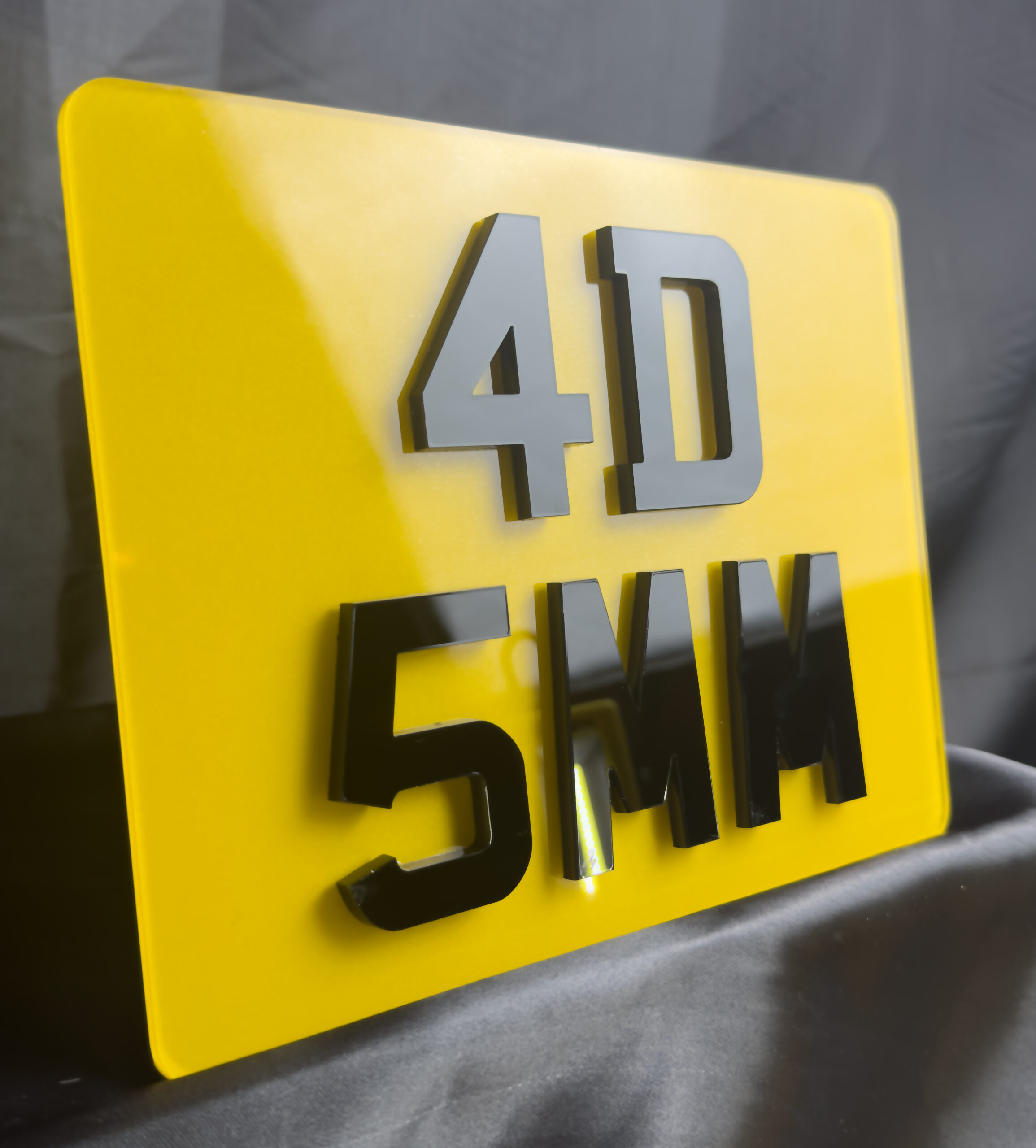 4D NUMBER PLATES FOR BIKES img